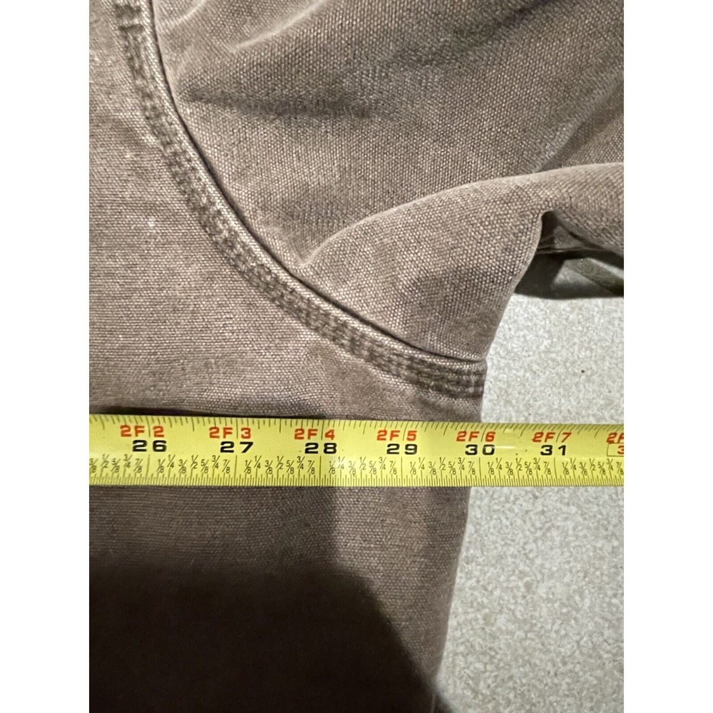 Vintage 90s Carhartt CO2 CHT Blanket Lined Chore Jacket Coat 2XL Chestnut Brown - Picture 3 of 7